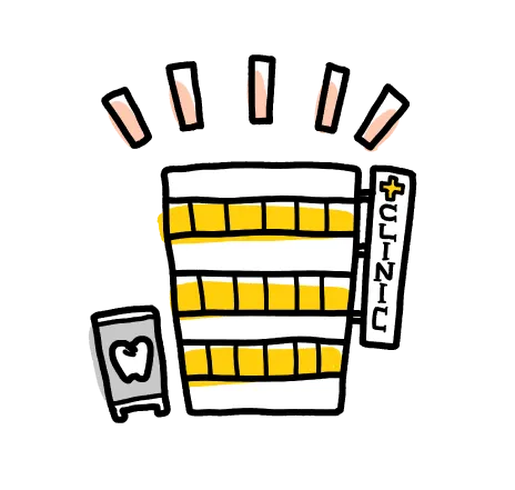 クリニックイラスト